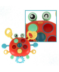 Baby teether crab sensory toy