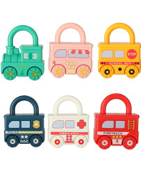 Educational game puzzle car...