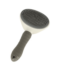 Self-cleaning brush for dog...