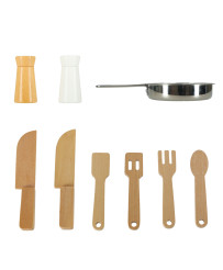Wooden kitchen MDF LULILO retro accessories