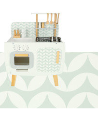 Wooden kitchen MDF LULILO retro accessories