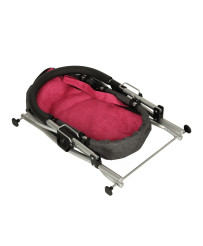 Four-wheeled doll gondola stroller