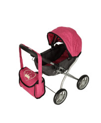 Four-wheeled doll gondola stroller