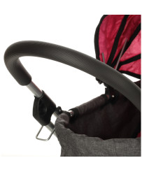 Four-wheeled doll gondola stroller