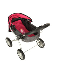 Four-wheeled doll gondola stroller