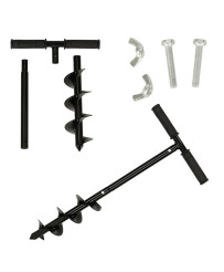 Garden spiral hand drill for planting digging 60x10cm