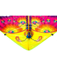 Kite large 90cm butterfly purple