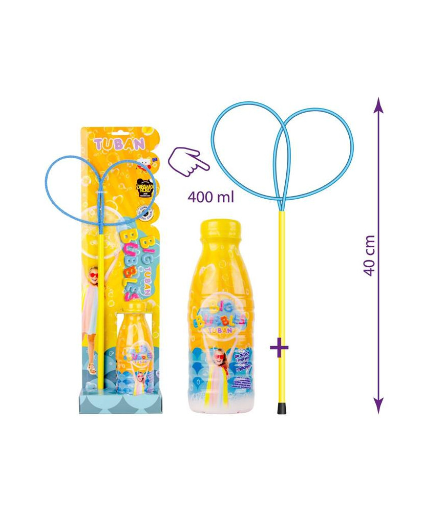 TUBAN hoop pro butterfly soap bubbles + liquid 400ml