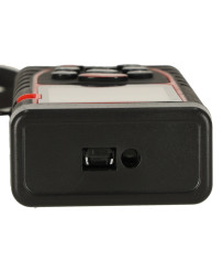 Laser distance measurer digital waterproof IP54 3mm/60m case battery powered