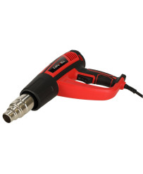 Electric tanner with temprature control 0-600 deg C air flow 300-500 l/min + 4 interchangeable tips 1850W