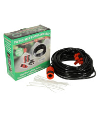 Water curtain mist garden sprinkler irrigation system 15m