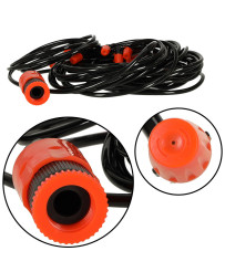 Water curtain mist garden sprinkler irrigation system 15m