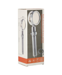 Shower handset with turbine...