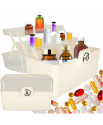 Organizer medicine container medicine cabinet medicine storage 34x19x22.5cm