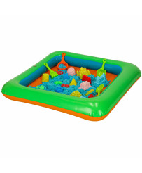 Kinetic sand in a box 1kg sandbox 27el.