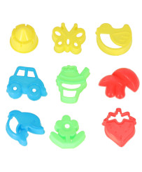 Sand accessories toys molds shovels 28el.
