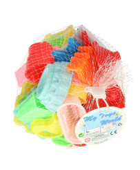 Sand accessories toys molds shovels 28el.