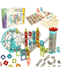 Magnetic blocks marble ball...