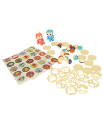Magnetic blocks marble ball track with sound music 118 elements