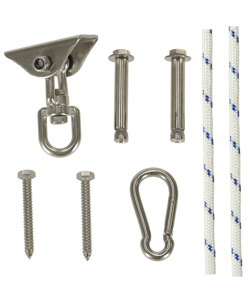 Hammock bracket ceiling mount swings
