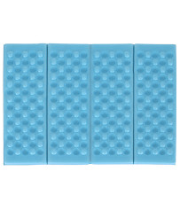 Folding foam mat for seating tourist blue