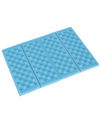 Folding foam mat for seating tourist blue