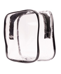 Transparent cosmetic bag travel organizer for airplane 3 pieces
