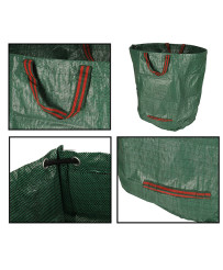 Garden leaf waste garbage can 270l bag large