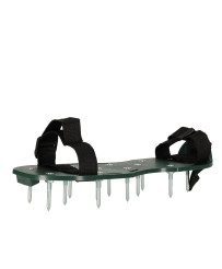 Aerator lawn scarifier spiked lawn shoes