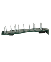 Aerator lawn scarifier spiked lawn shoes