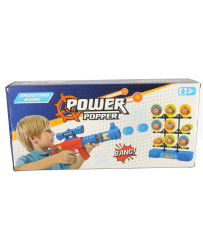 Target shooting moving target ball gun