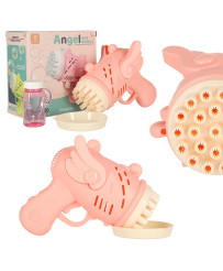 Soap bubble gun soap...