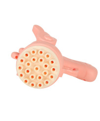 Soap bubble gun soap bubbles with wings pink