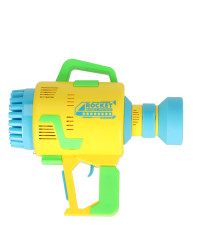 Soap bubble machine gun light yellow