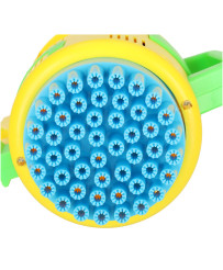 Soap bubble machine gun light yellow