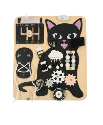 Sensory manipulation board Kitten LULILO KICIAO