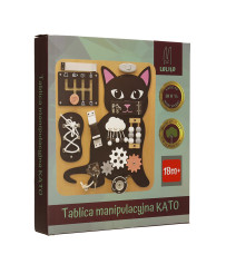 Sensory manipulation board Kitten LULILO KICIAO