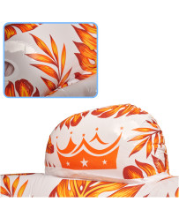 Swimming chair lounger hammock water orange