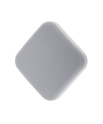 Door bumper self-adhesive silicone grey square