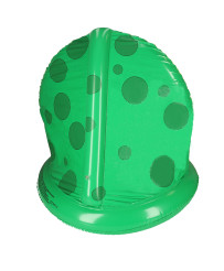 Inflatable pontoon pool with canopy frog 95cm