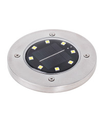 Solar garden ground invasion lights 8LED 4pcs cold white