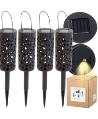 Solar lantern lights stars...