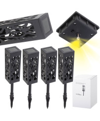 Standing solar lanterns...