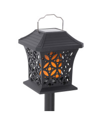 Solar pendant lantern standing 12LED lamp