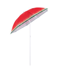 Beach garden umbrella adjustable 150cm broken watermelon
