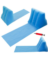 Beach mat lounger with...