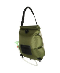 20L XXL solar camping field hiking shower with thermometer