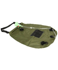 20L XXL solar camping field hiking shower with thermometer
