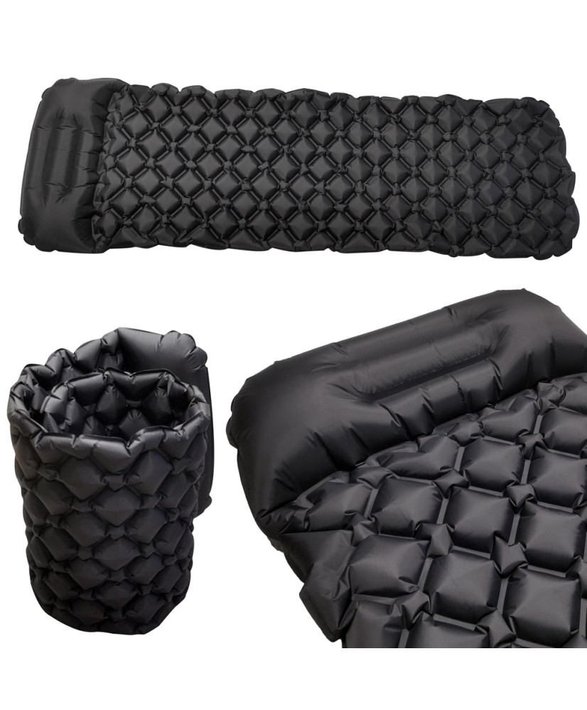 Hiking mat carimata mattress 190x60x6cm black