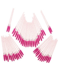 Eyelash and eyebrow brush spiral 50pcs.